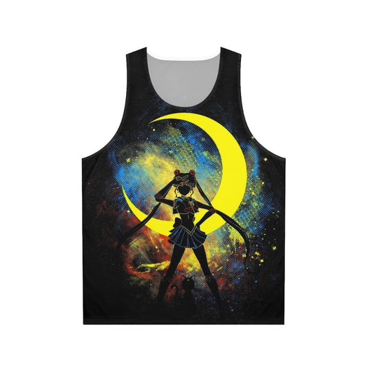 Celestial Moon Art Unisex Tank Top