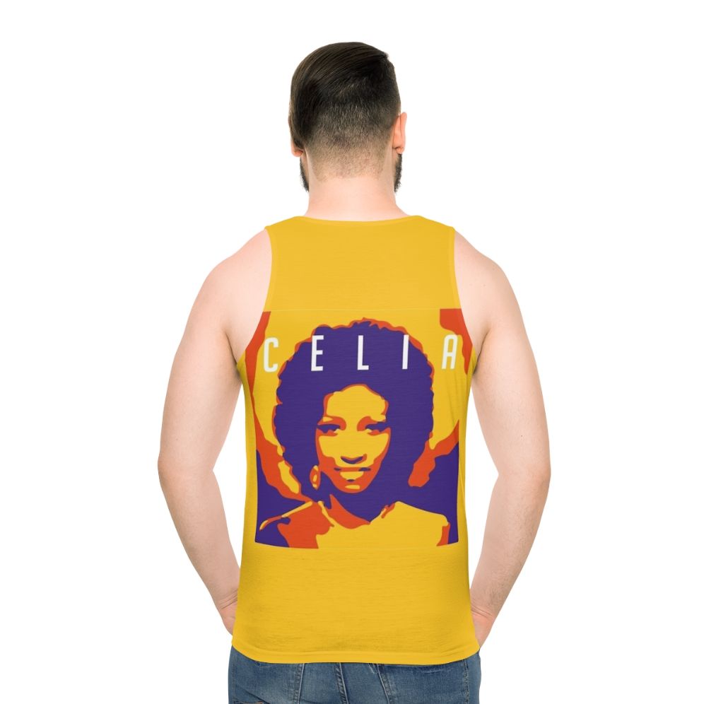 Celia Cruz inspired unisex tank top