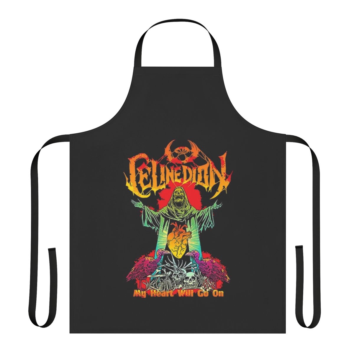 Celine Dion Inspired Metal Apron