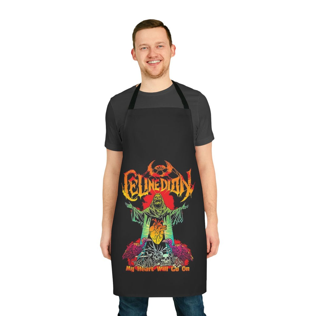 Celine Dion Inspired Metal Apron