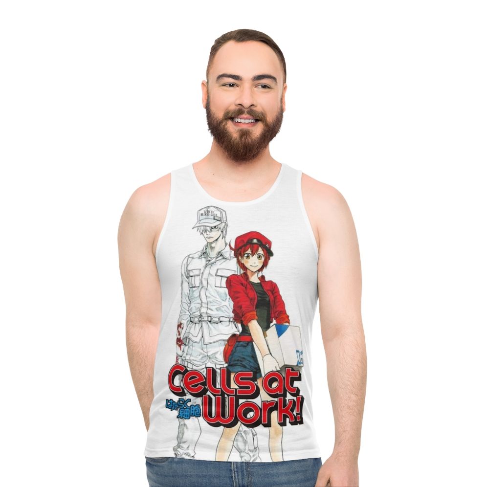 Cells at Work Lavori in Corpo Unisex Anime Manga Tank Top