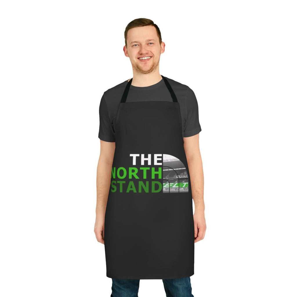 Celtic FC inspired apron with Parkhead design