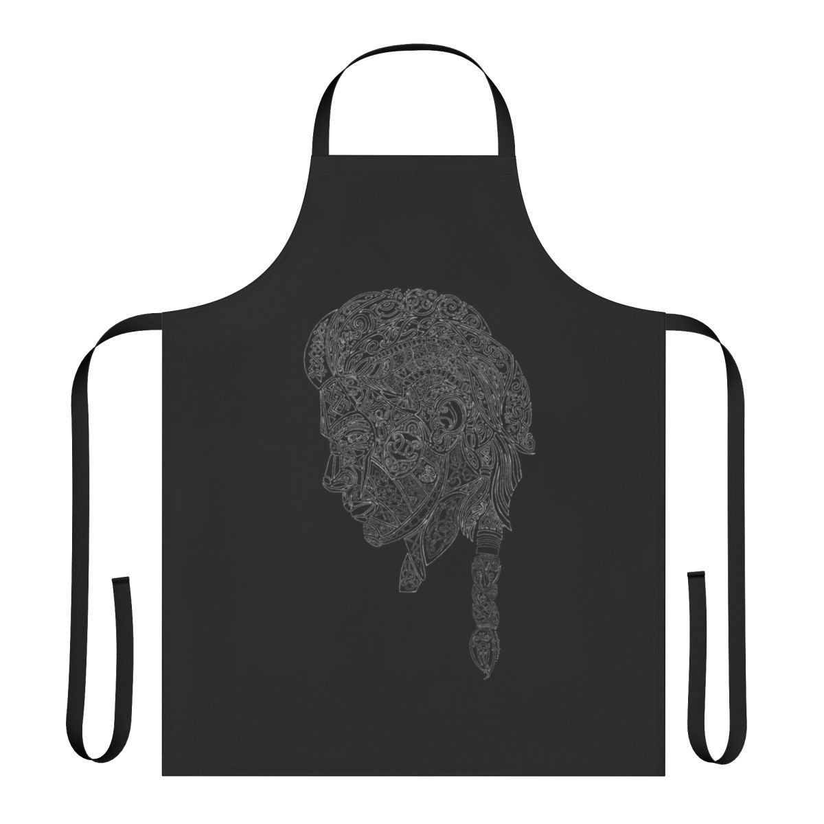 Celtic portrait design Assassins Creed Valhalla inspired apron
