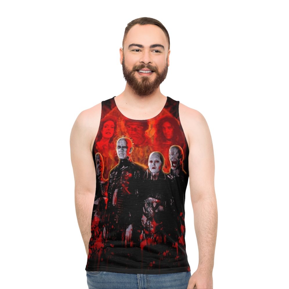 Cenobites Pinhead Puzzle Box Unisex Horror Movie Tank Top