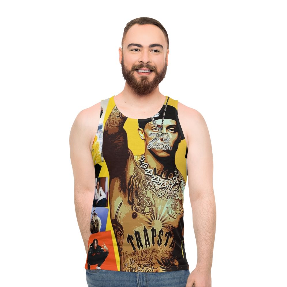Central Cee Unisex Collage Design Tank Top