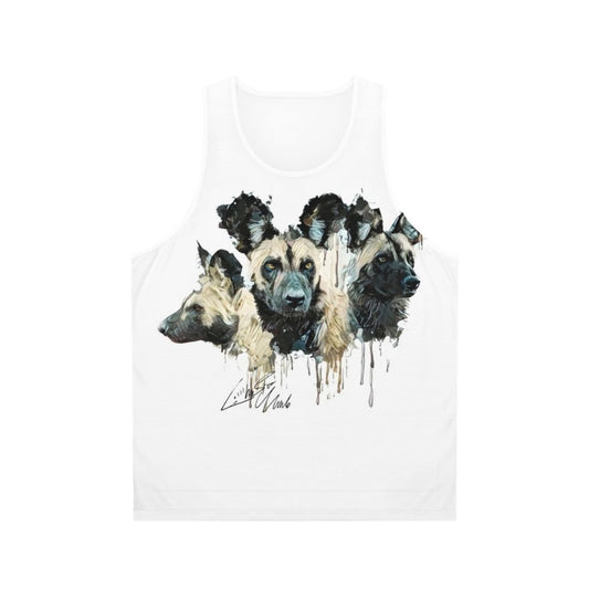 Cerberus Wild Dog Unisex Tank Top