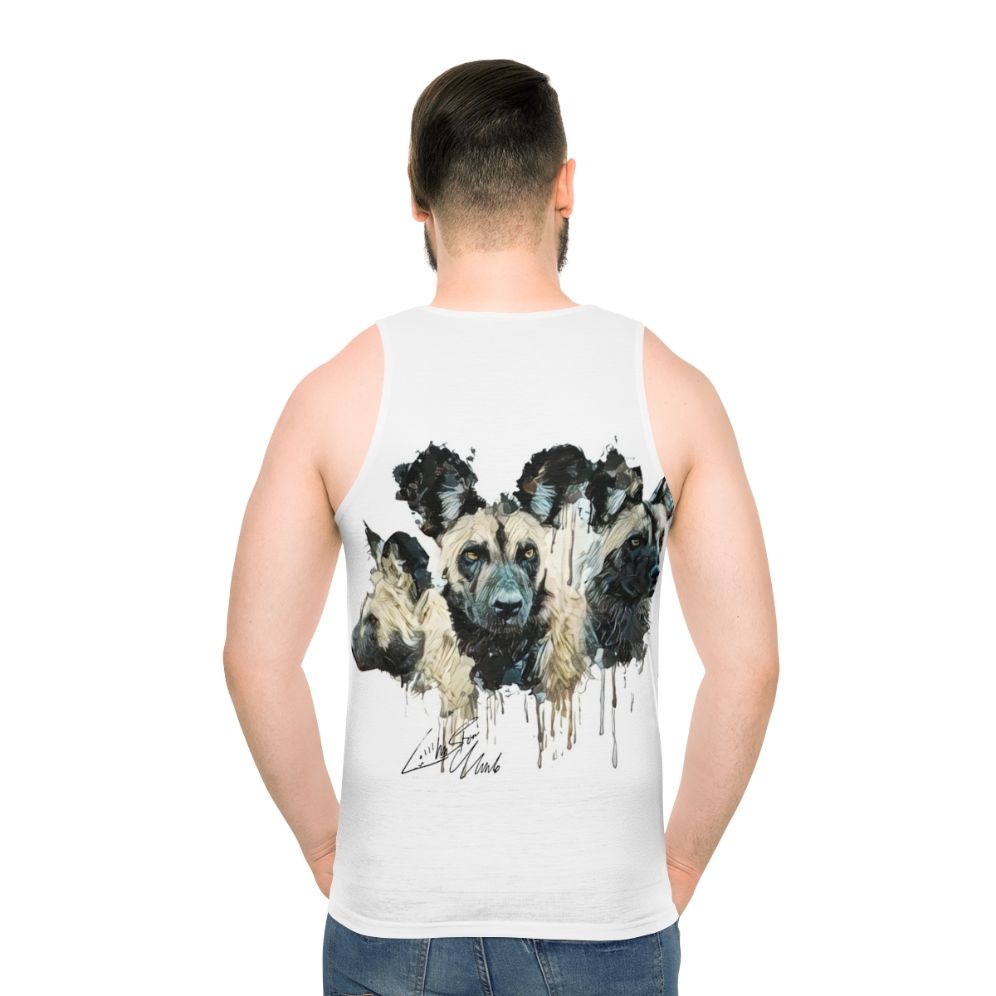 Cerberus Wild Dog Unisex Tank Top