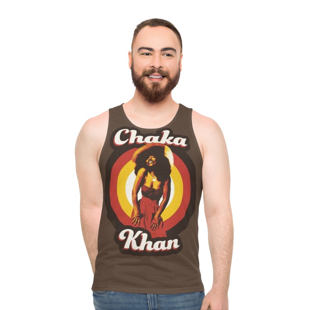 Chaka Khan 70s Funky Soul Unisex Tank Top