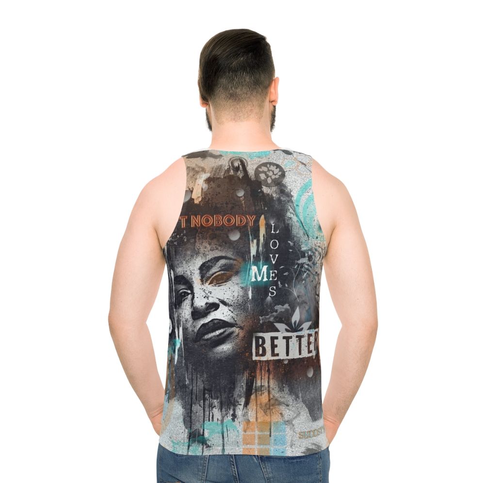 Chaka Khan disco-inspired tank top
