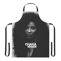 Chaka Khan-inspired apron featuring Tighoo Chaka Show Tour design