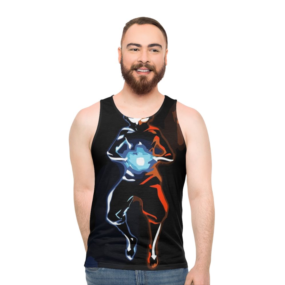 Chakra Unisex Tank Top with Avatar and Airbender Inspired Design