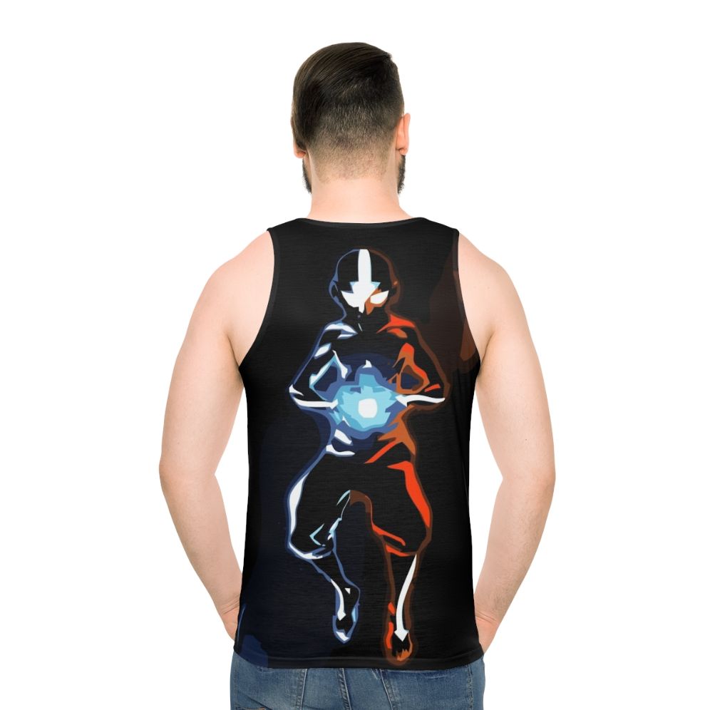 Chakra Unisex Tank Top with Avatar and Airbender Inspired Design