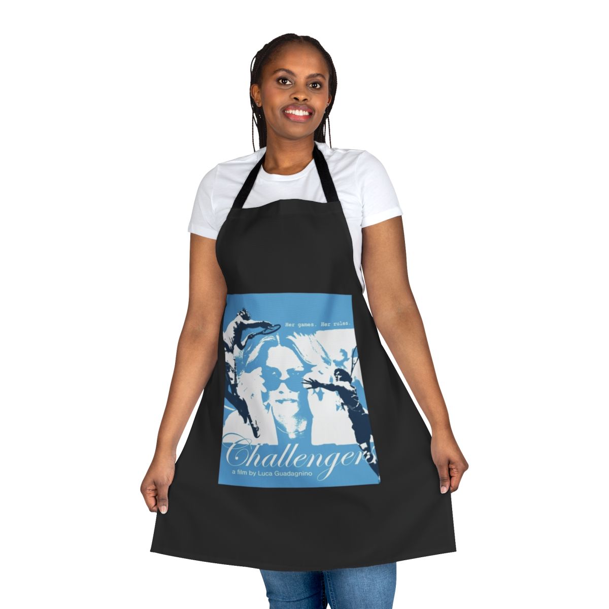 Challengers-Inspired Tennis Movie Apron with Zendaya, Mike Faist, and Josh O'Connor