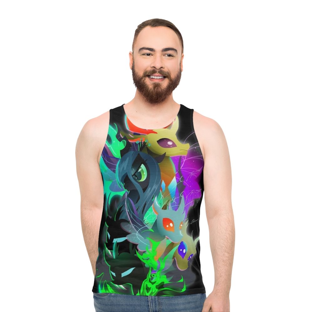 Changeling Queen and King Unisex Tank Top