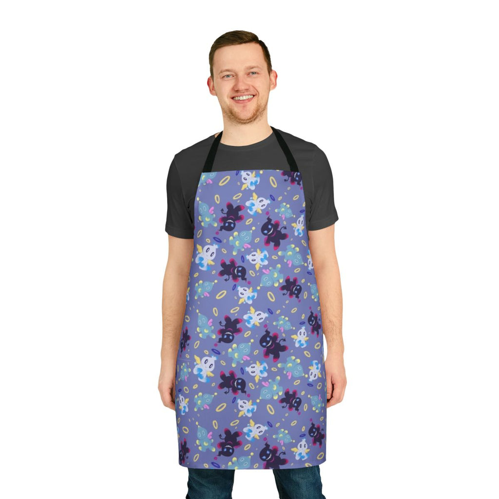 Chao Garden Inspired Apron - Featuring Cute Chao Characters from Sonic Adventure 2