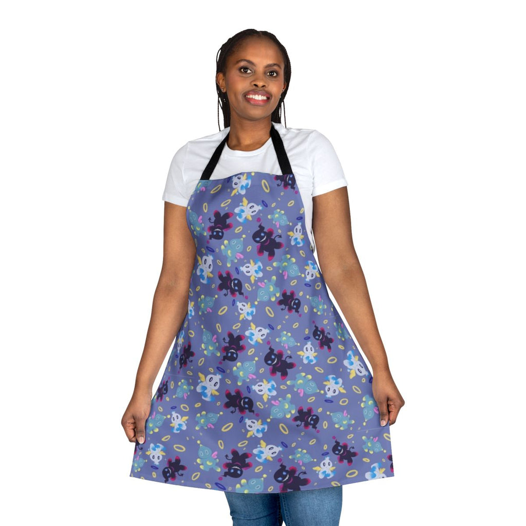 Chao Garden Inspired Apron - Featuring Cute Chao Characters from Sonic Adventure 2