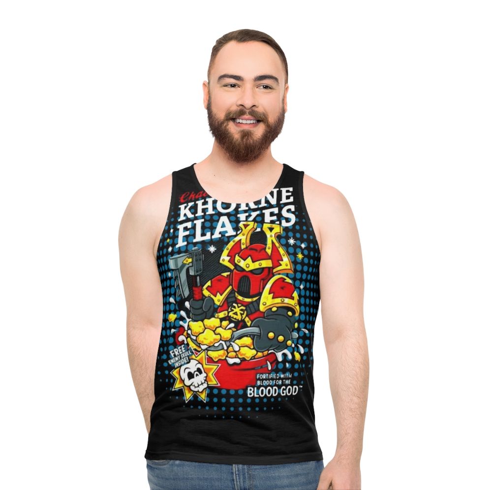 Chaos Khorne Flakes Unisex Tank Top