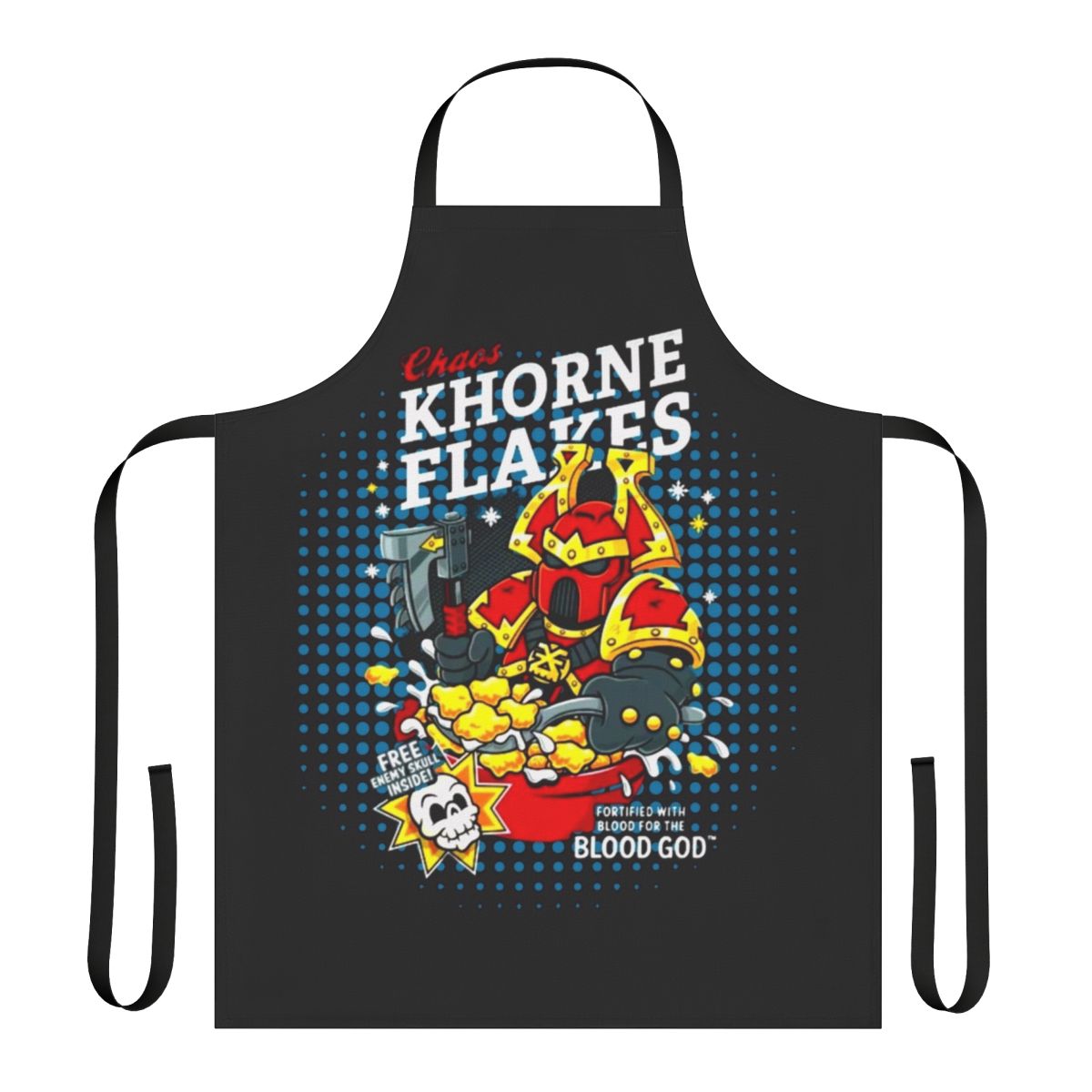 Chaos Khorne-Inspired Apron - Fortified with Blood for the Blood