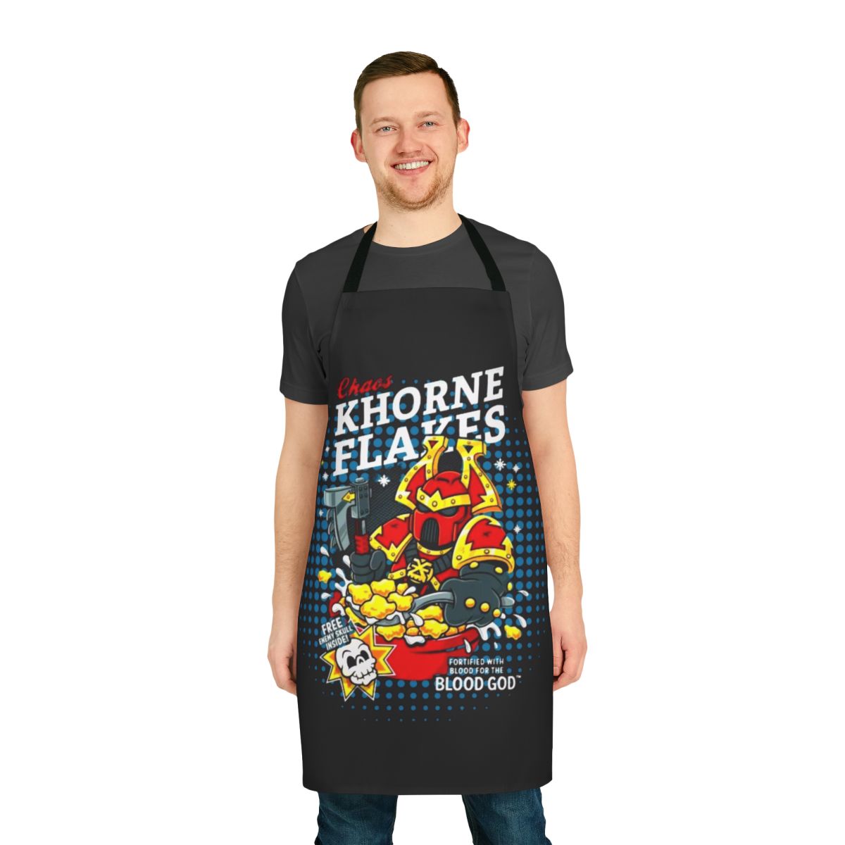Chaos Khorne-Inspired Apron - Fortified with Blood for the Blood