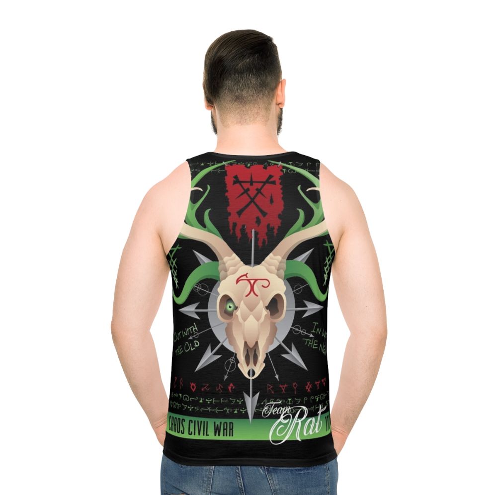 Chaos War Horned Rat Skaven Team Unisex Tank Top