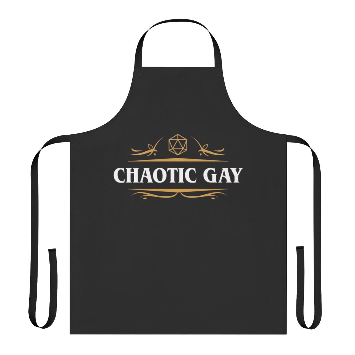 Chaotic Gay Alignment Tabletop RPG Gaming Apron