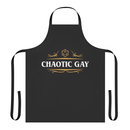 Chaotic Gay Alignment Tabletop RPG Gaming Apron