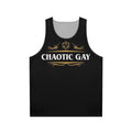 Chaotic gay alignment tabletop RPG gaming unisex tank top
