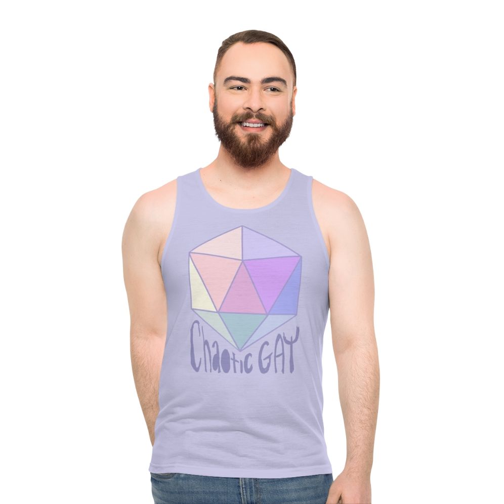 Chaotic Gay Pastel Unisex Tank Top