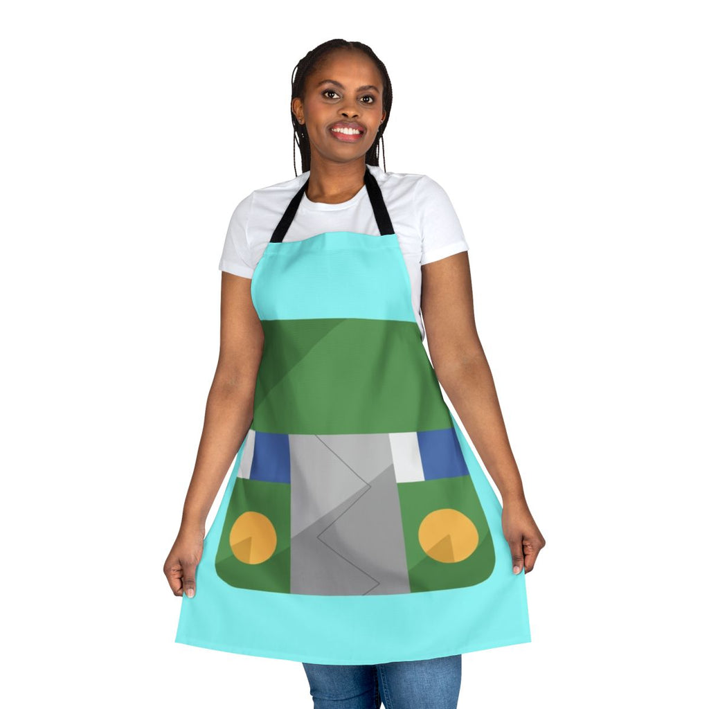Charjabug-themed apron with Alola region design for Pokemon fans