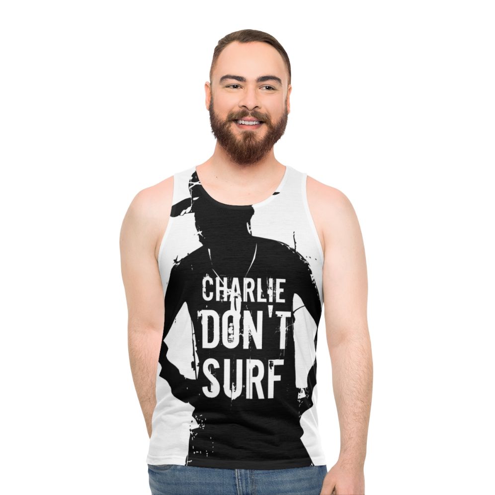 Charlie Don't Surf Unisex Military Tank Top