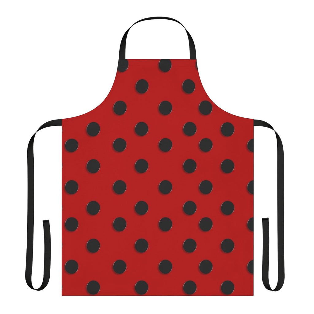 Whimsical 3D ladybug apron for a cheerful cooking experience