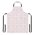 Pekingese dog illustration printed on a high-quality apron