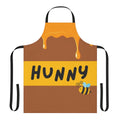 Winnie the Pooh-themed apron featuring a honey pot design