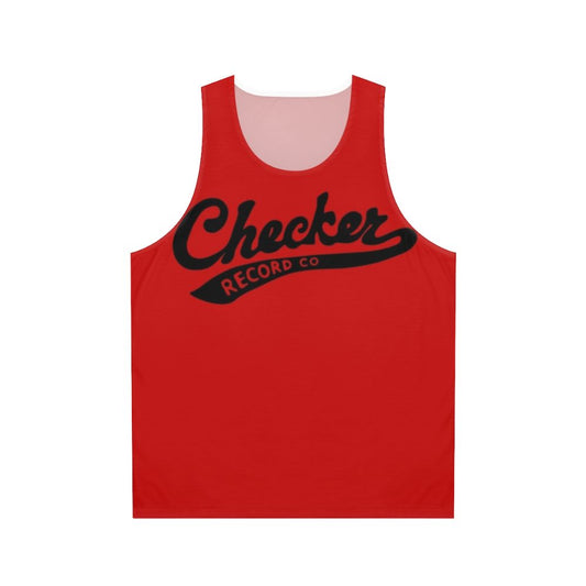 Checker Records Unisex Tank Top
