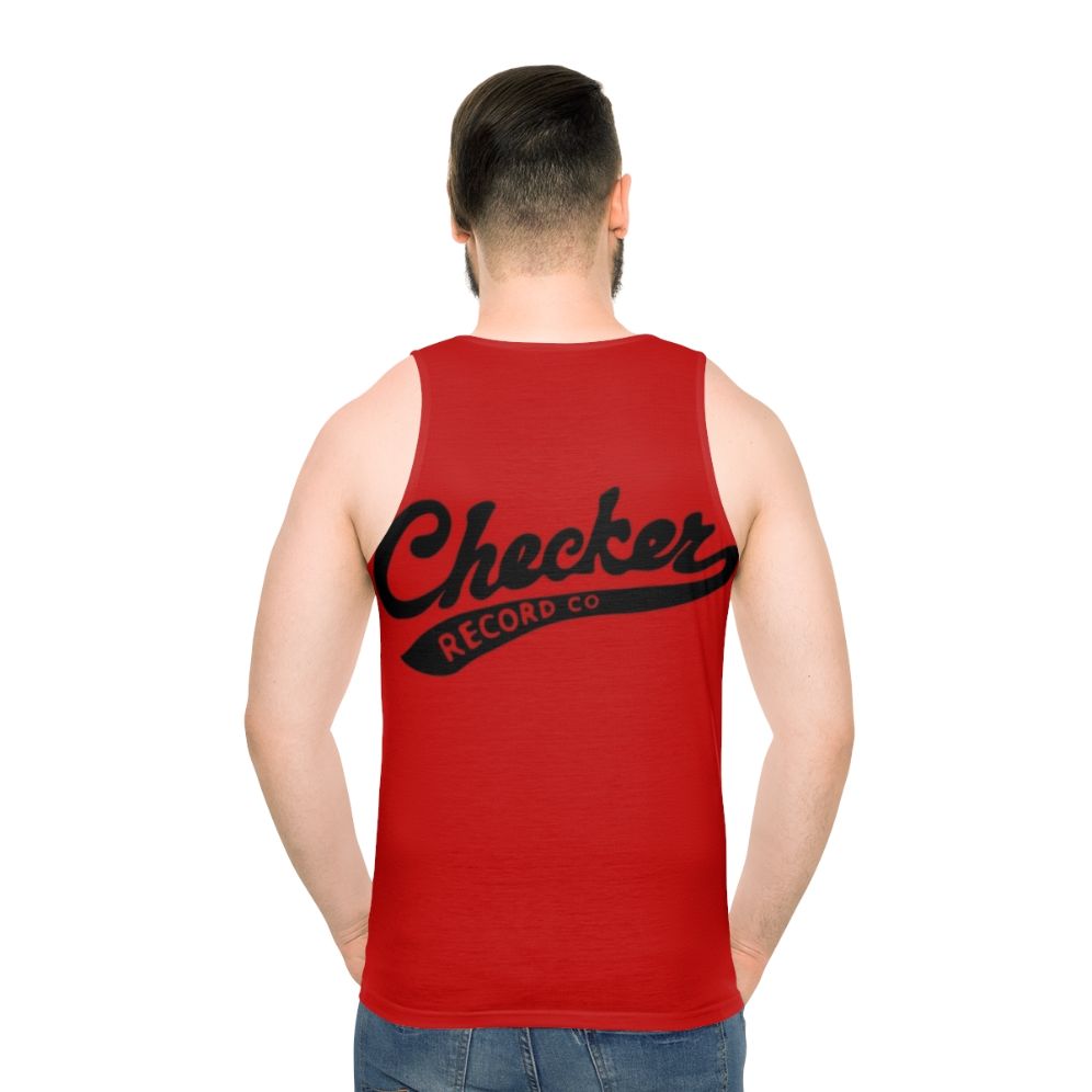 Checker Records Unisex Tank Top
