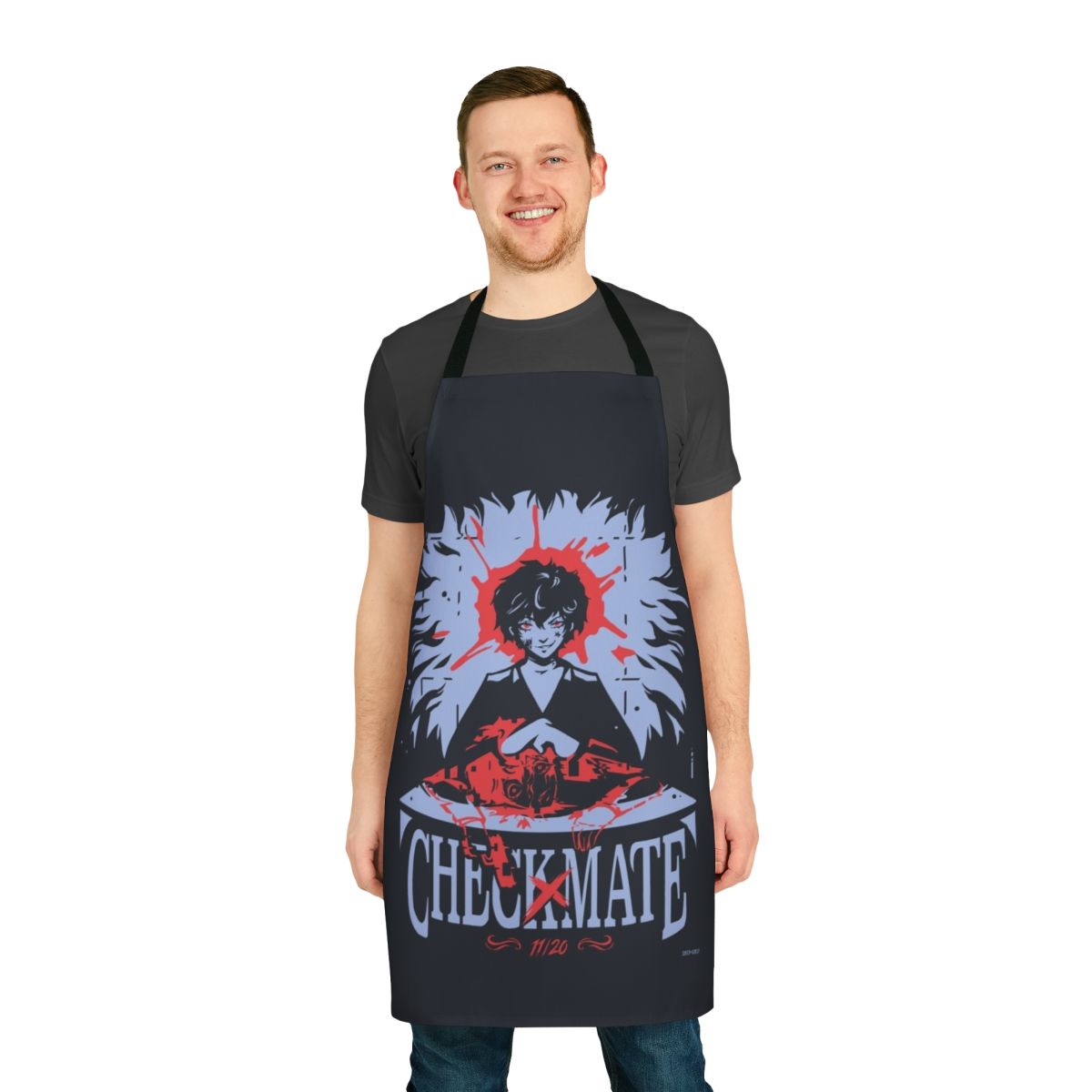 Checkmate Apron featuring Persona 5 characters