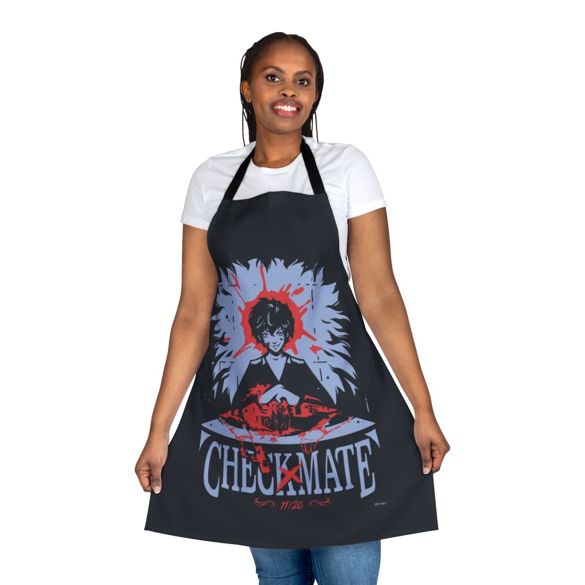 Checkmate Apron featuring Persona 5 characters