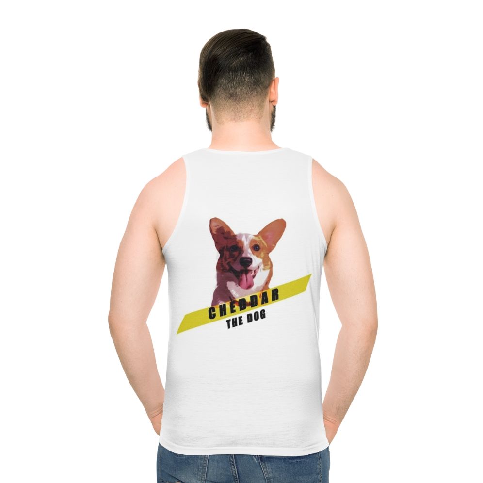 Cheddar the Dog Brooklyn Nine Nine Unisex Tank Top