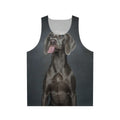 Cheeky Weimaraner Unisex Tank Top