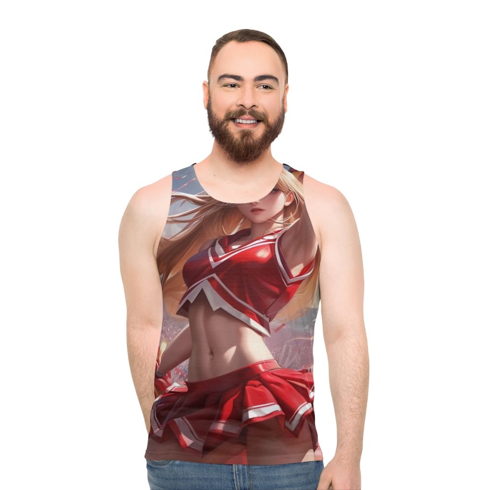 Cheerleader Inspired Unisex Sexy Tank Top
