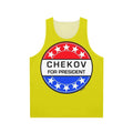 Chekov for President Unisex Sci-Fi Tank Top