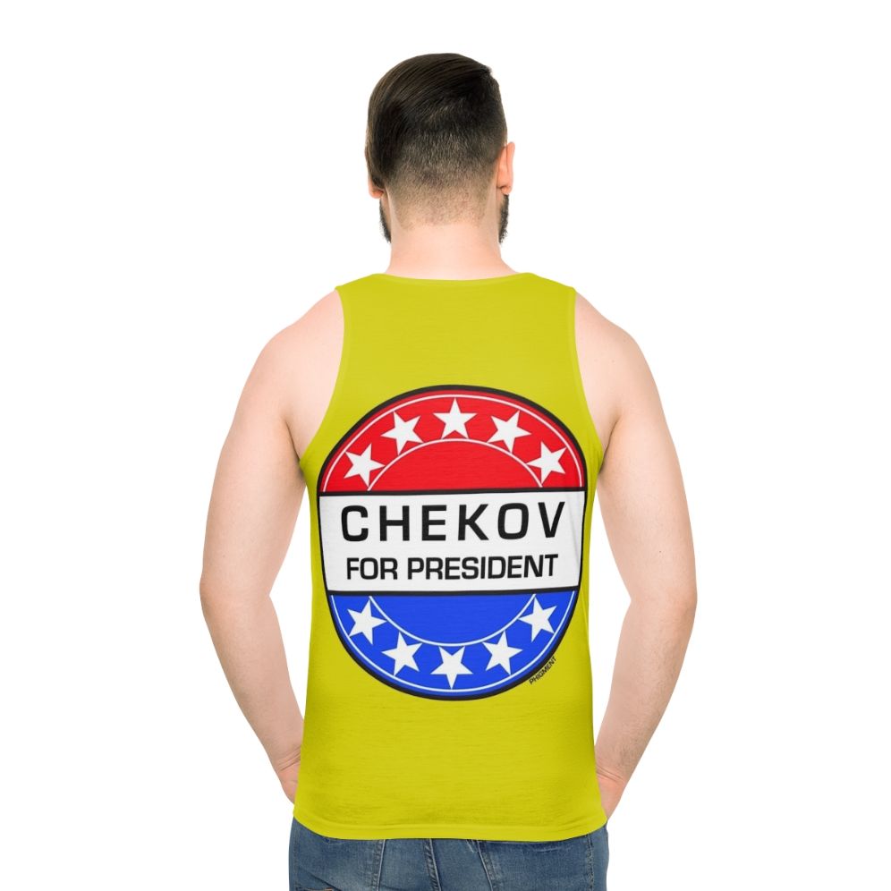 Chekov for President Unisex Sci-Fi Tank Top