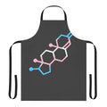 Chemical bond design on an apron for transgender and female to male pride