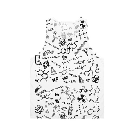 Chemistry Pattern Unisex Tank Top