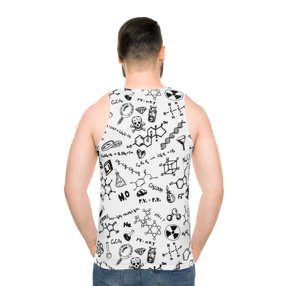 Chemistry Pattern Unisex Tank Top