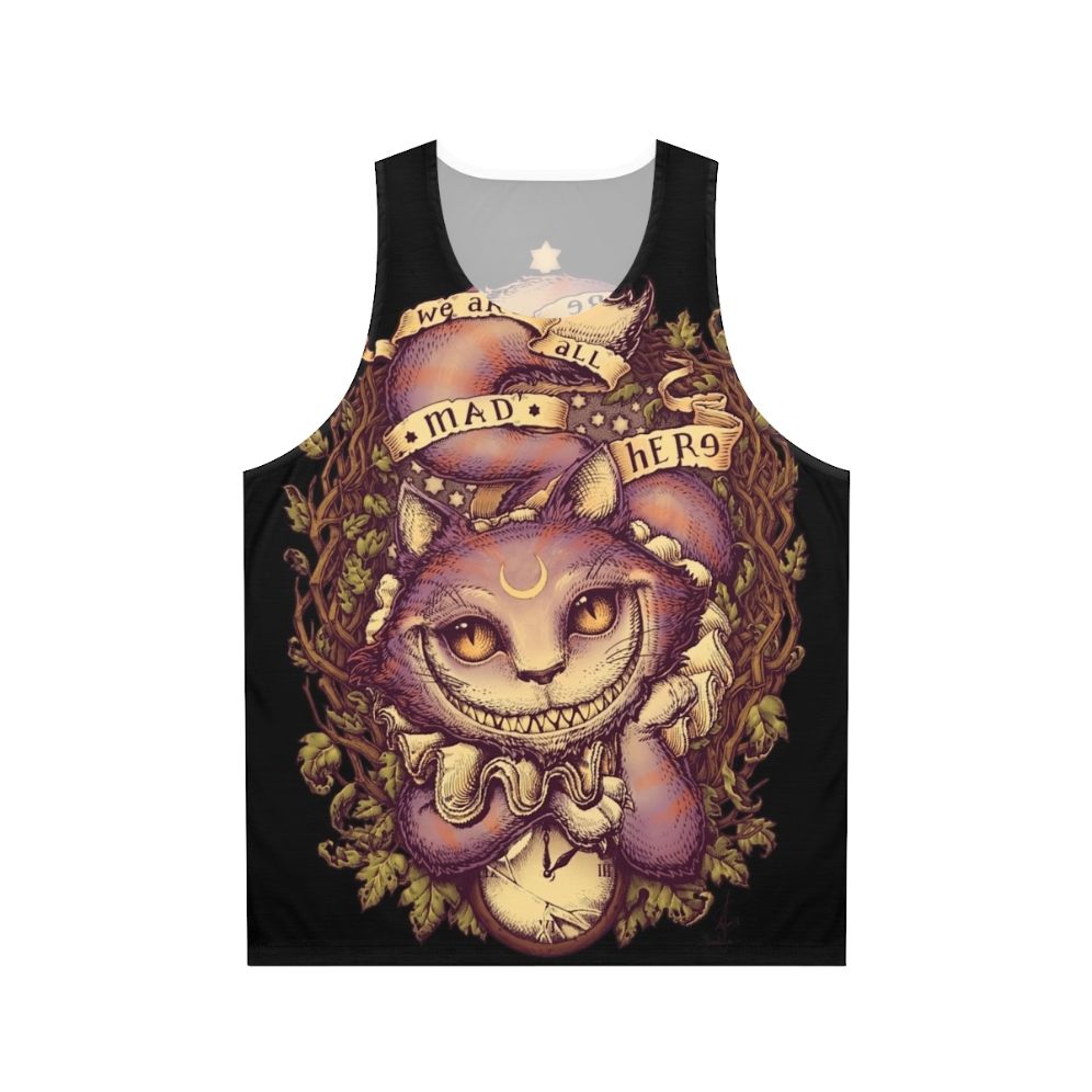 Cheshire Cat graphic tee for unisex
