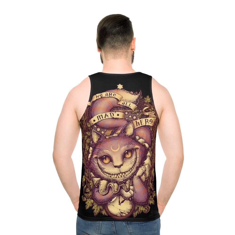 Cheshire Cat graphic tee for unisex