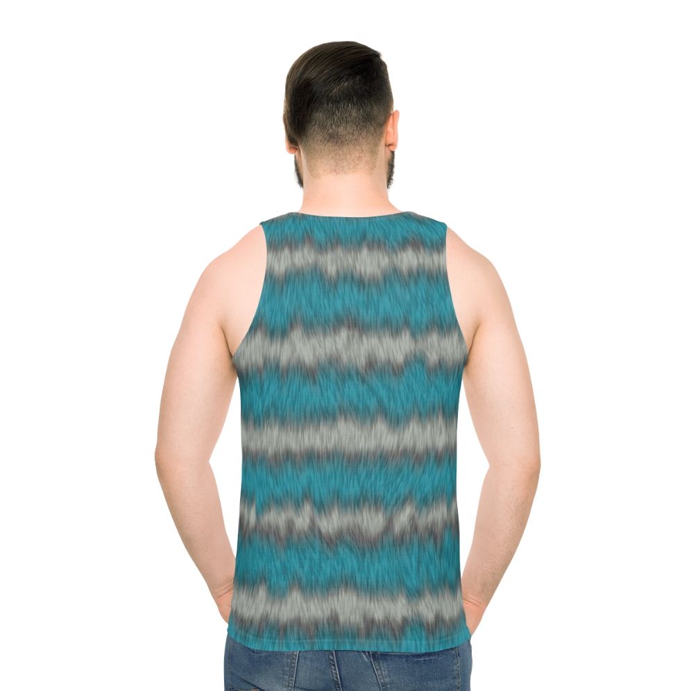 Cheshire Cat Striped Unisex Tank Top