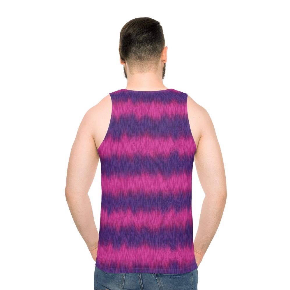 Cheshire Cat Unisex Striped Tank Top