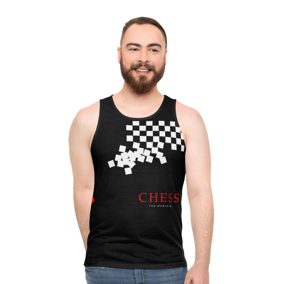 80s Chess The Musical Unisex Tank Top